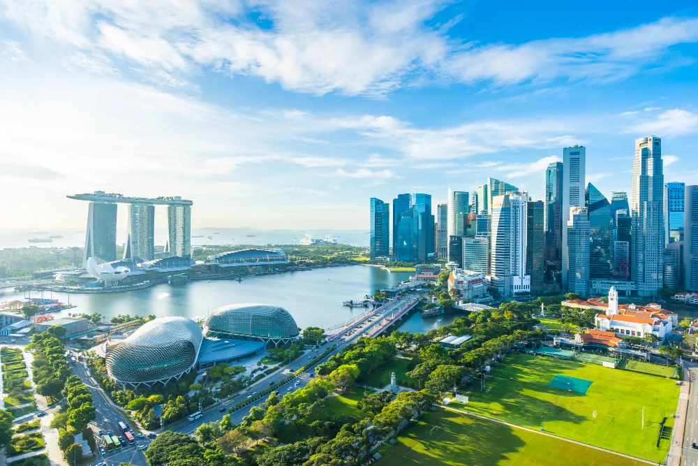 kawasan bisnis Singapura