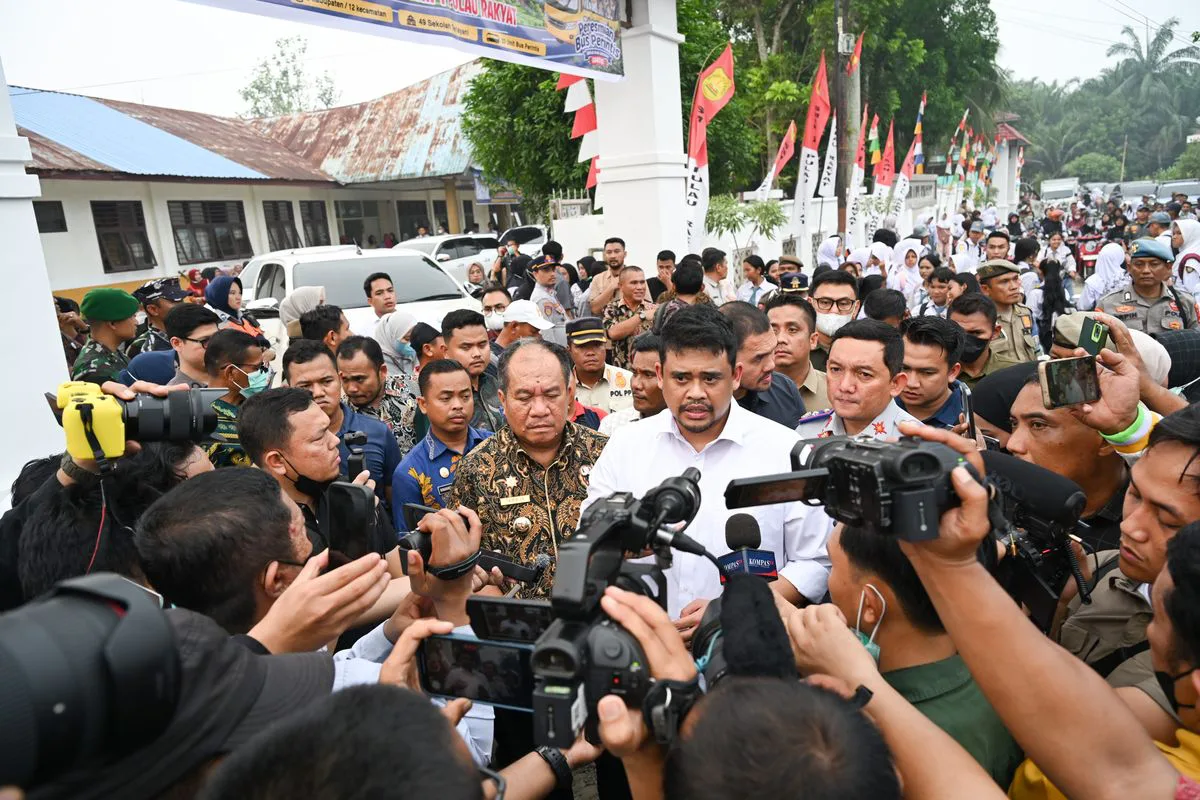 Ilustrasi Gubernur Sumut Bobby Nasution